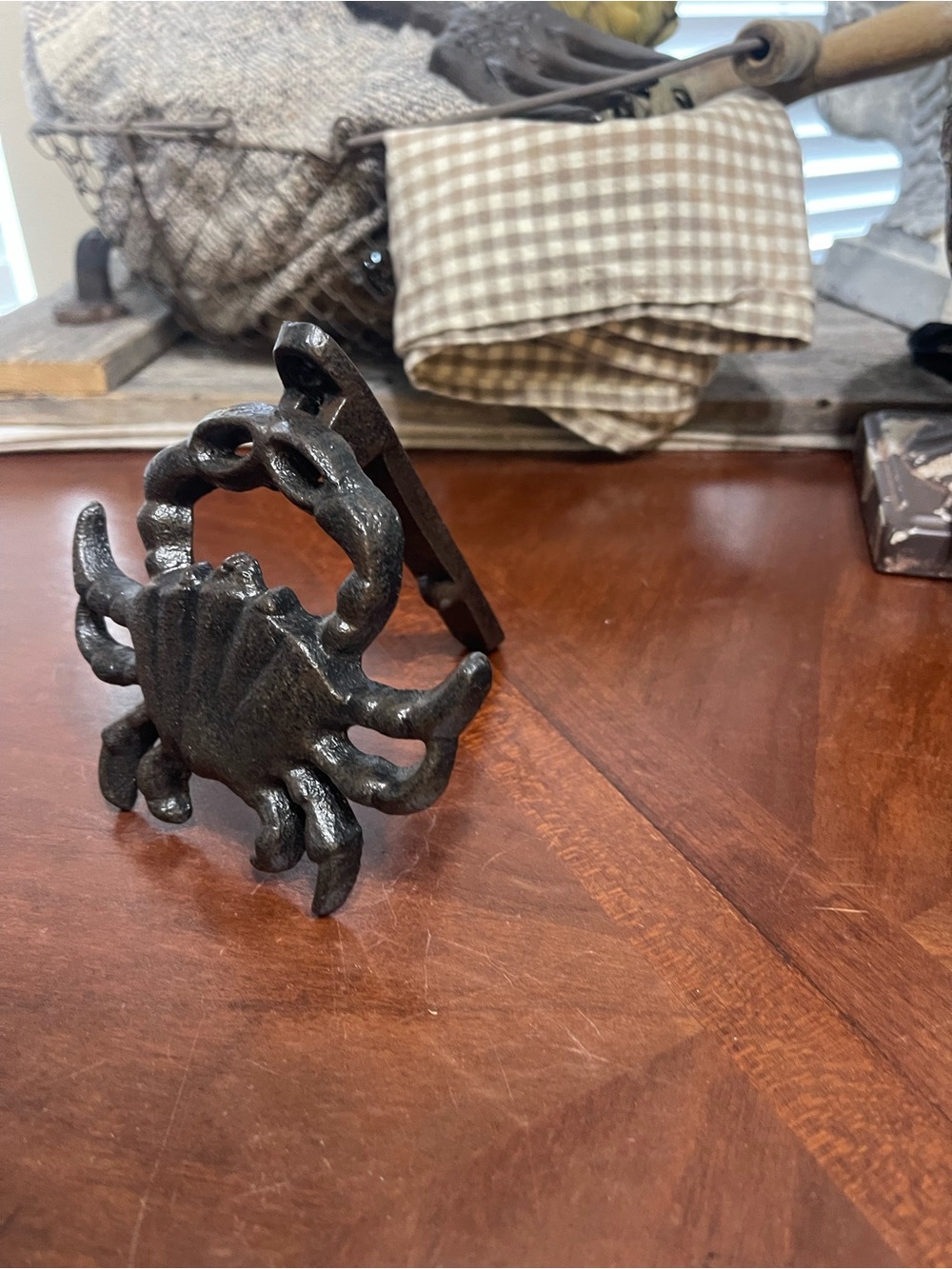 Crab Door Knocker cast iron